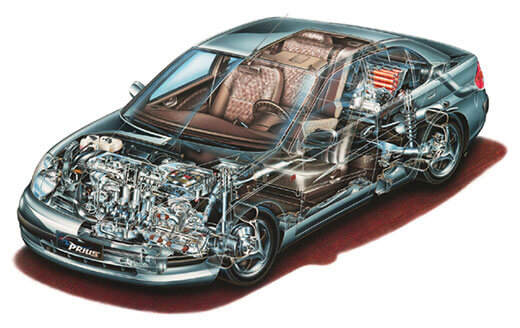 Toyota Prius (Первого поколения) Toyota Prius (First Generation)