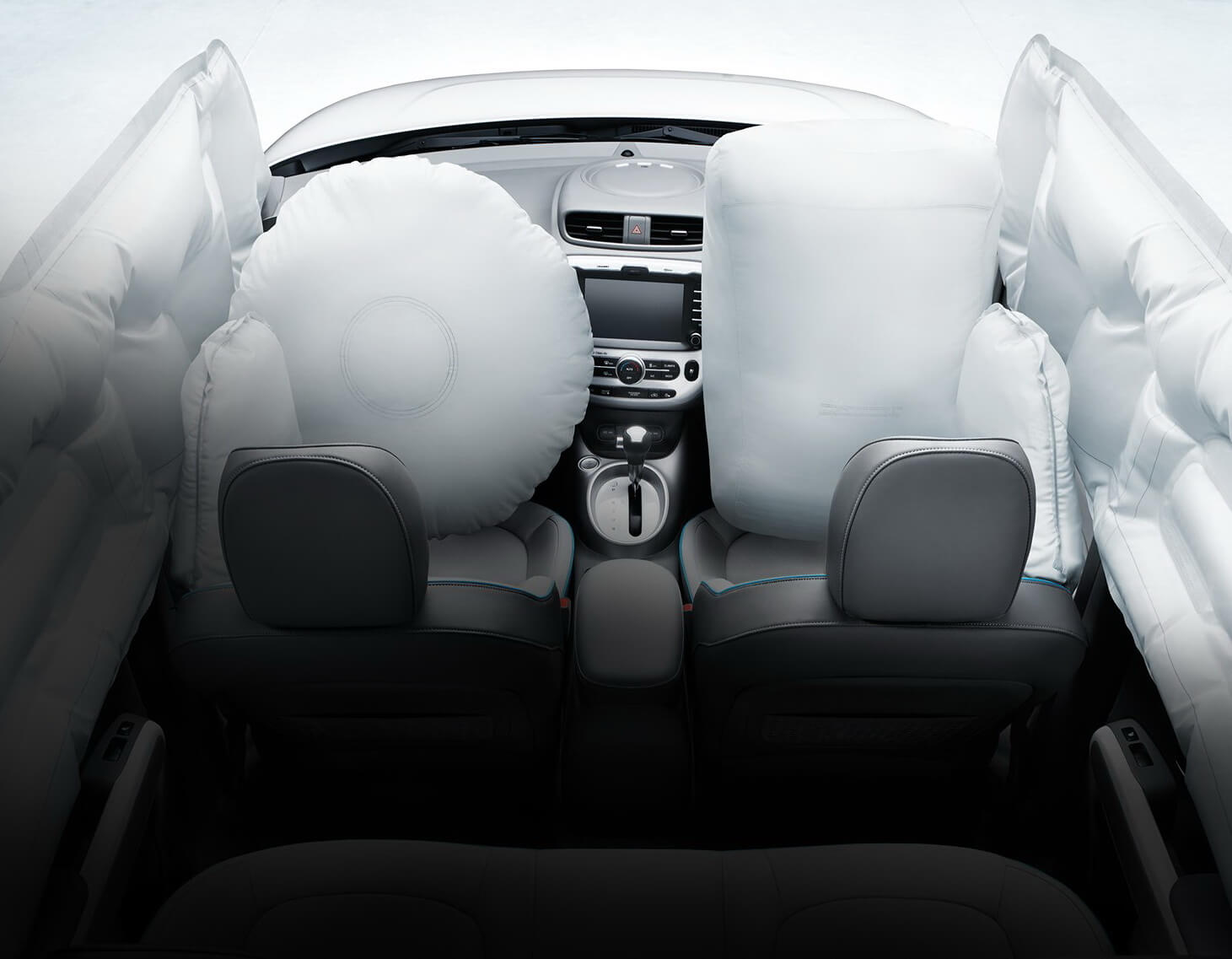Фронтальные и боковые подушки безопасности Kia Soul EV Фронтальные и боковые подушки безопасности Kia Soul EV