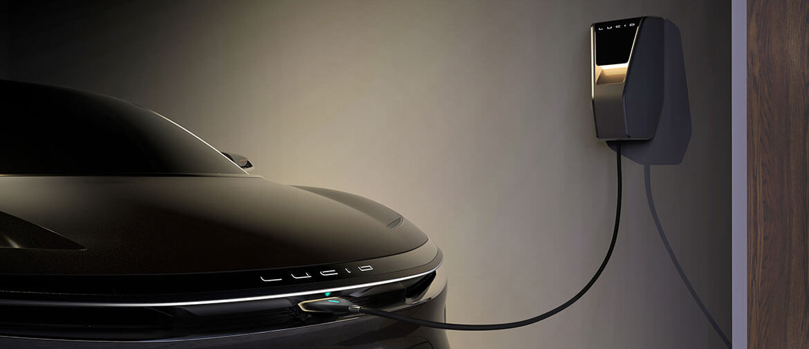 Зарядка электромобиля Lucid Air Зарядка электромобиля Lucid Air
