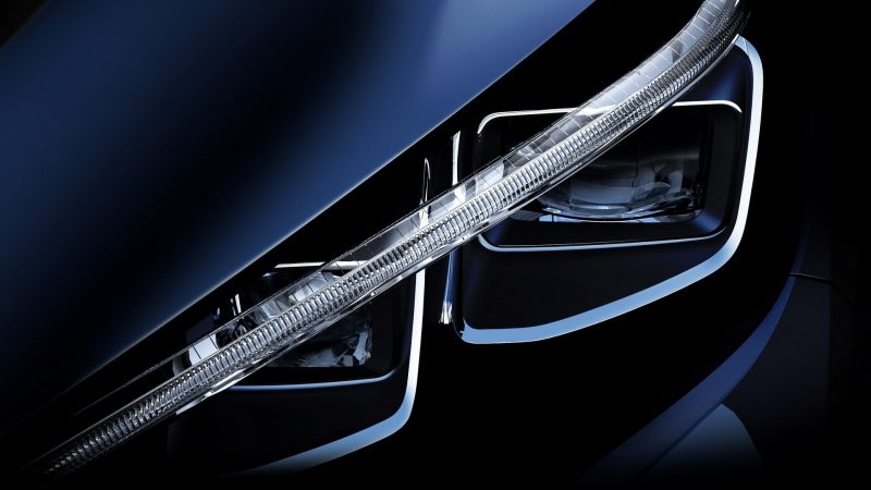 Фото-тизер нового Nissan Leaf 2018 Первый фото-тизер нового Nissan Leaf 2018