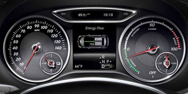 Приборная панель Mercedes-Benz B-Class Electric Drive Приборная панель Mercedes-Benz B-Class Electric Drive