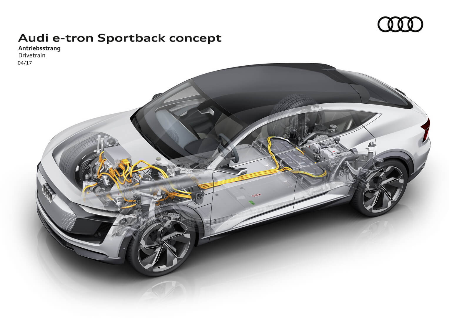 Силовая установка Audi e-tron Sportback Силовая установка Audi e-tron Sportback