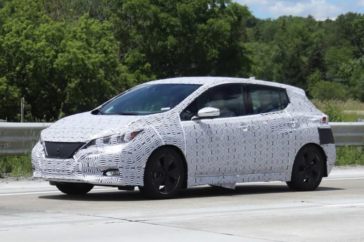 Экстерьер Nissan Leaf 2018 Экстерьер Nissan Leaf 2018