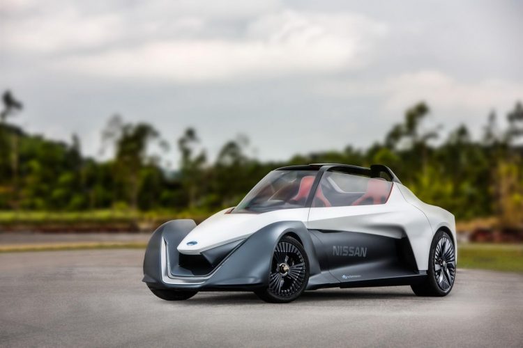 Спорткар Nissan BladeGlider Спорткар Nissan BladeGlider