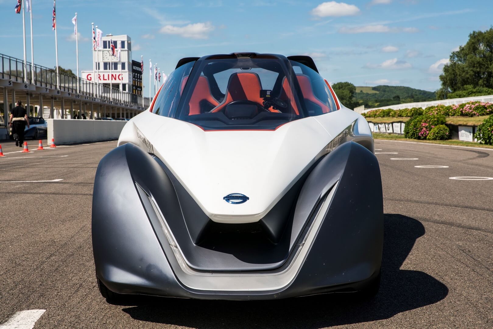 Nissan BladeGlider на Goodwood Motor Circuit в 2017 году Nissan BladeGlider на Goodwood Motor Circuit в 2017 году