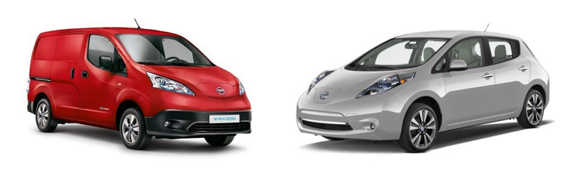 Nissan Leaf & Nissan e-NV200 Nissan Leaf & Nissan e-NV200
