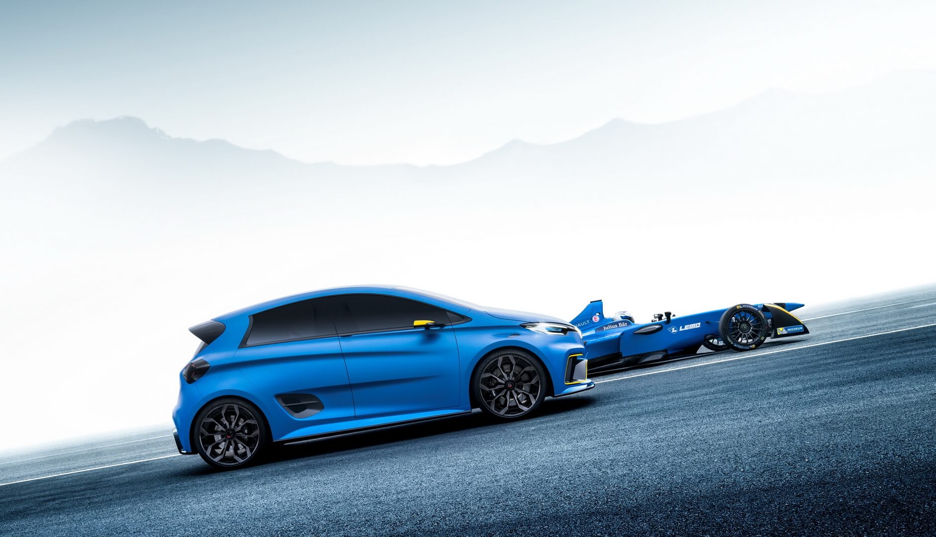 Renault ZOE e-Sport Concept & Renault e.dams Renault ZOE e-Sport Concept & Renault e.dams