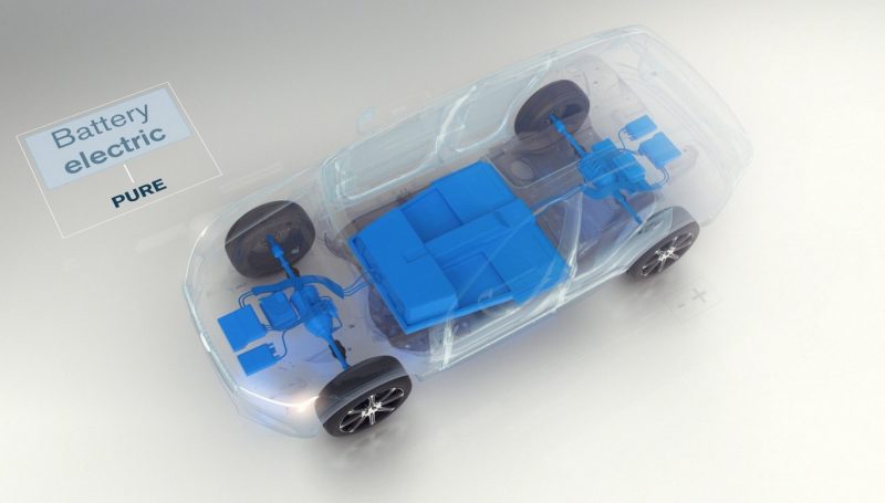 Схема электрического автомобиля Volvo Схема электрического автомобиля Volvo