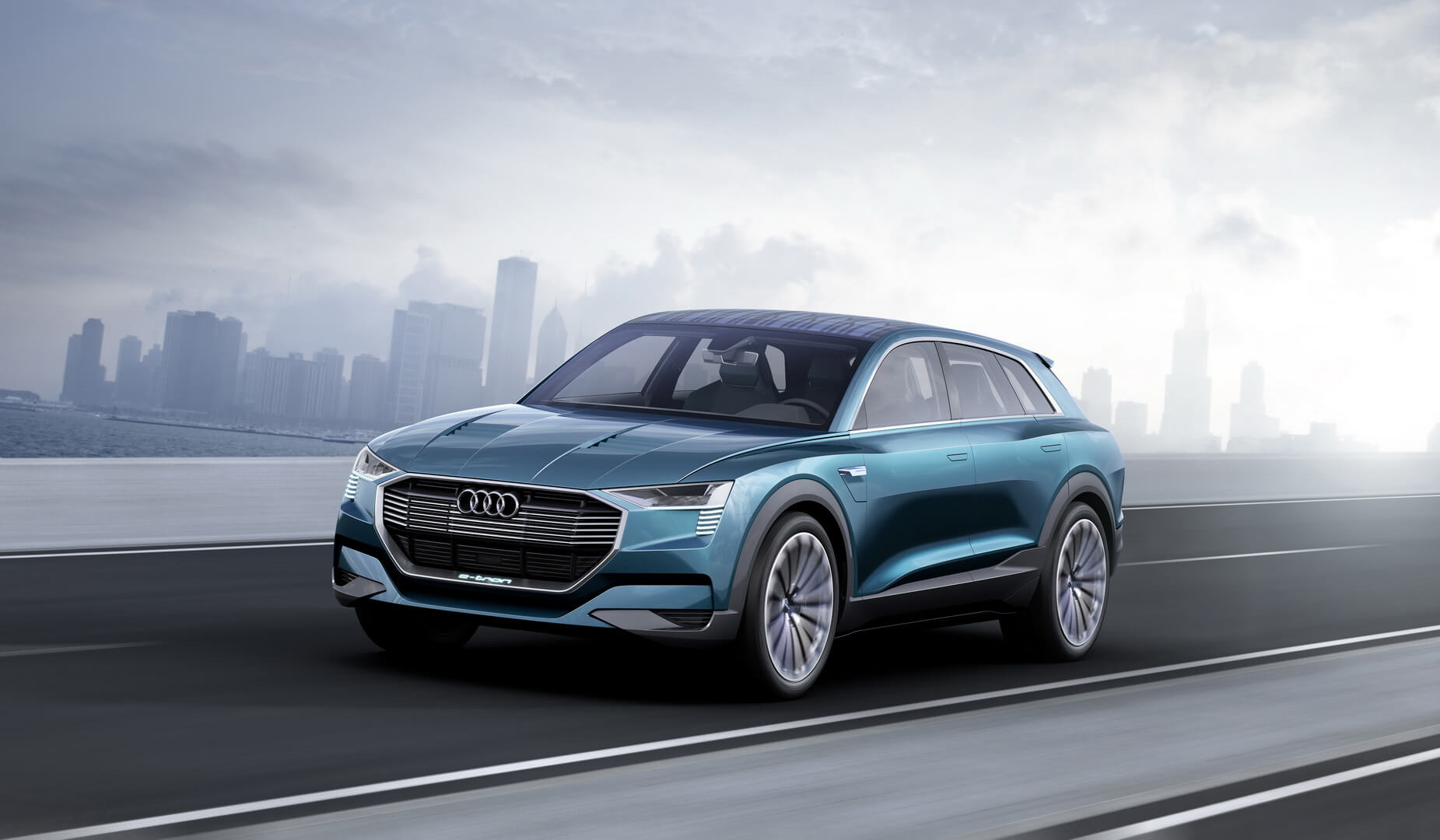 Audi e-tron quattro Автомобиль Audi e-tron quattro