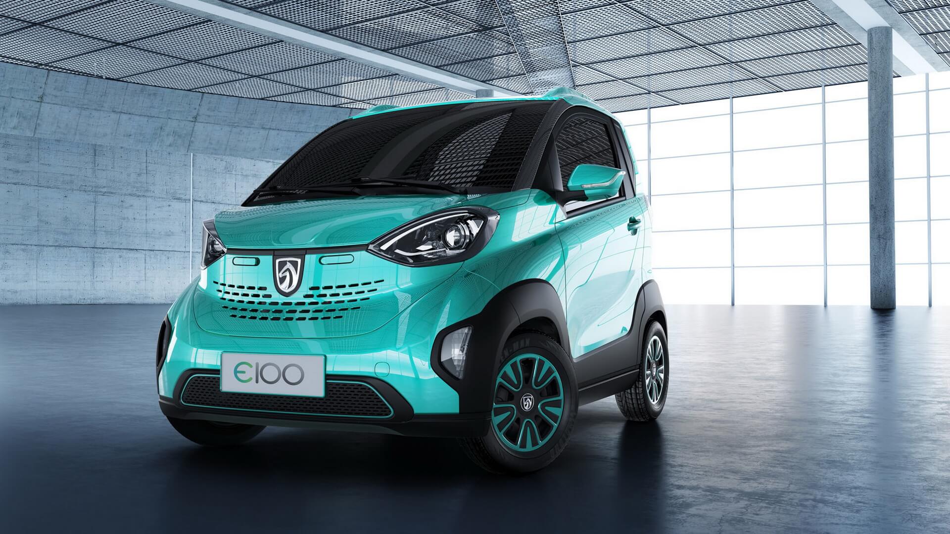 Самый бюджетный электромобиль в мире Baojun E100 Самый бюджетный электромобиль в мире Baojun E100