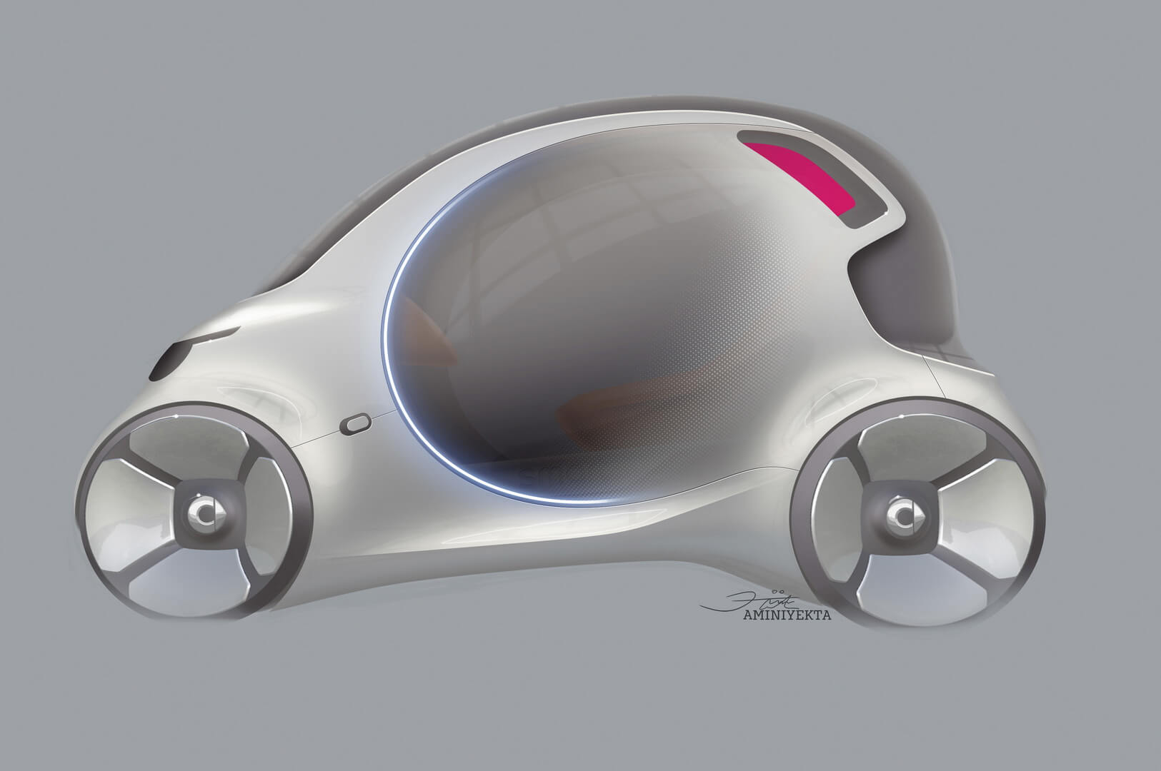 Дизайн концепта Smart Vision EQ fortwo Дизайн концепта Smart Vision EQ fortwo