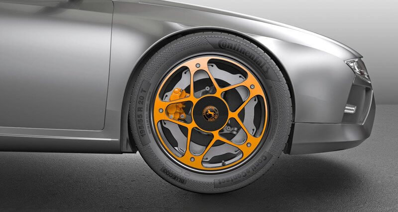 Концепция колеса Continental для электромобилей Концепция колеса Continental для электромобилей