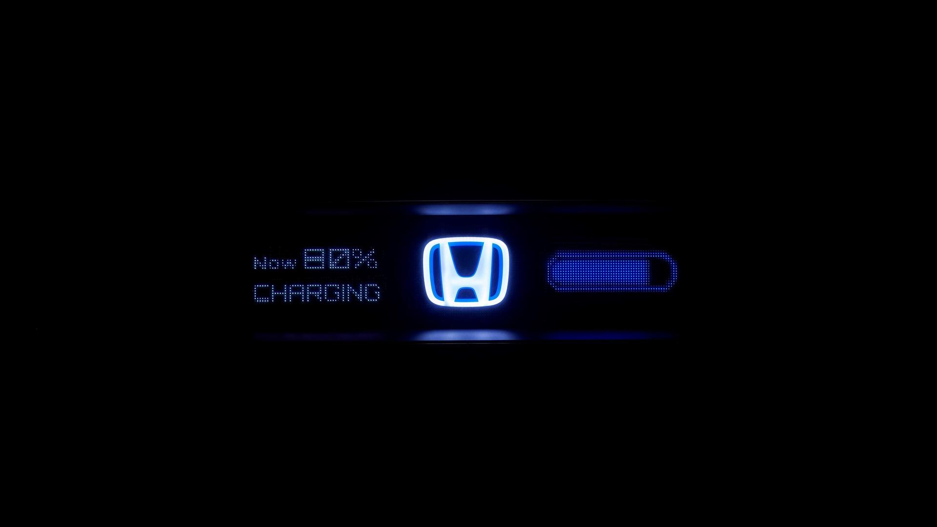 Фото-тизер концепта электрокара Urban EV Фото-тизер концепта электрокара Honda Urban EV