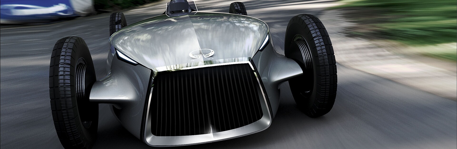 Массивная радиаторная решетка спорткара Prototype 9 Массивная радиаторная решетка спорткара Prototype 9