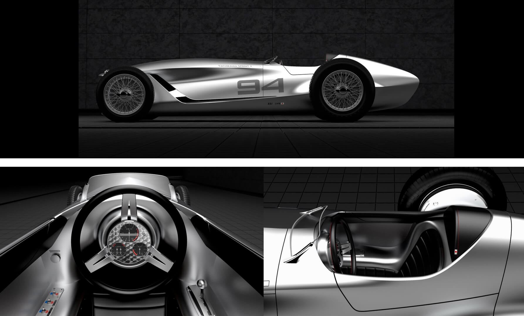 Дизайн электрического спорткара Prototype 9 Дизайн электрического спорткара Prototype 9