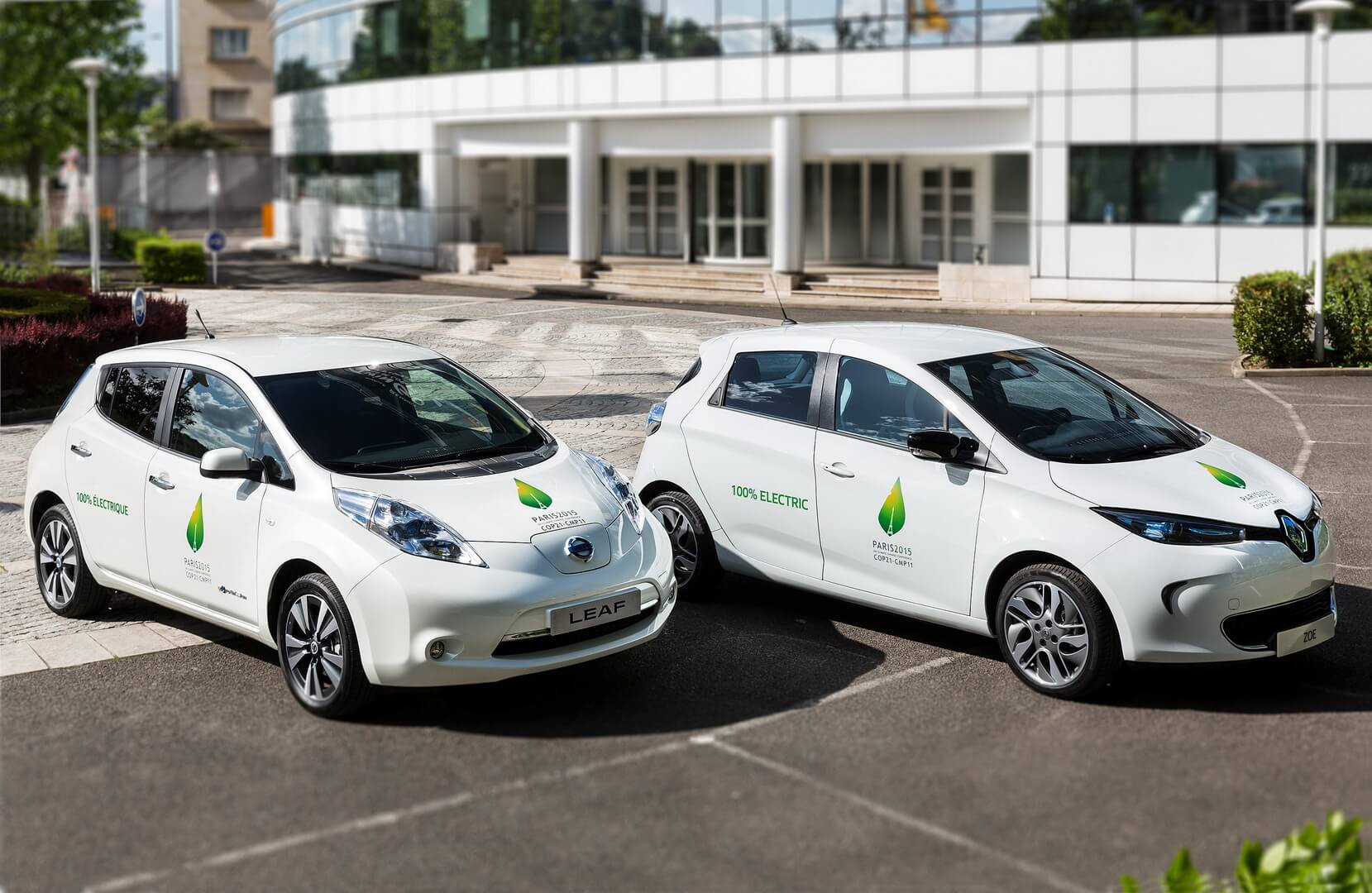Самые продаваемые электромобили альянса Renault-Nissan-Mitsubishi: Nissan Leaf и Renault ZOE Самые продаваемые электромобили альянса Renault-Nissan-Mitsubishi