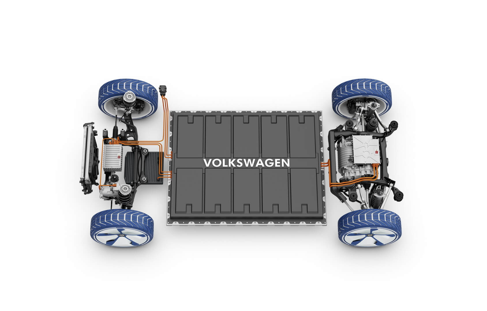 Аккумуляторная батарея электромобиля из серии Volkswagen I.D. Аккумуляторная батарея электромобиля из серии Volkswagen I.D.