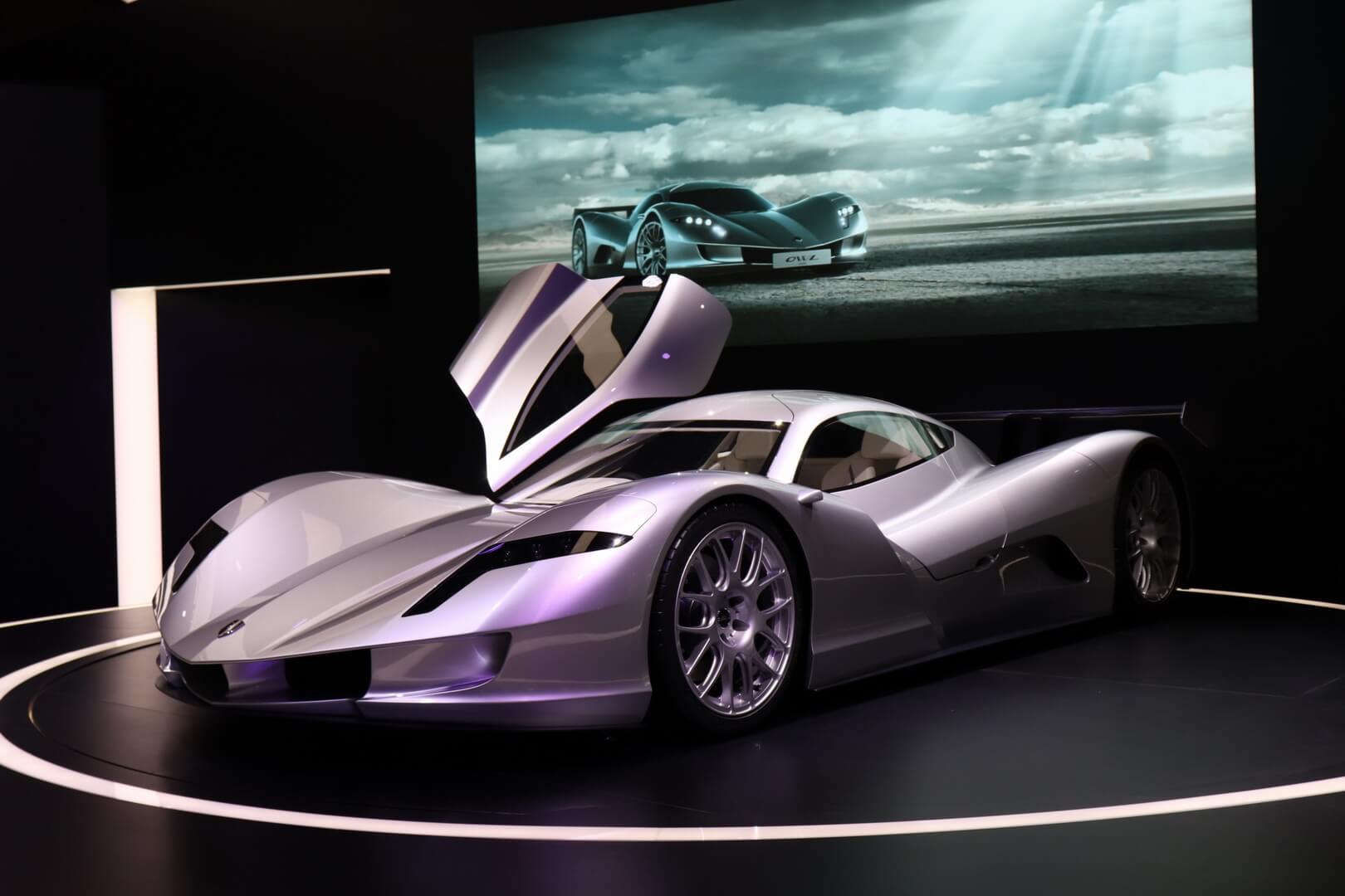 Спортивный электромобиль Aspark Owl на IAA 2017 Спортивный электромобиль Aspark Owl на IAA 2017