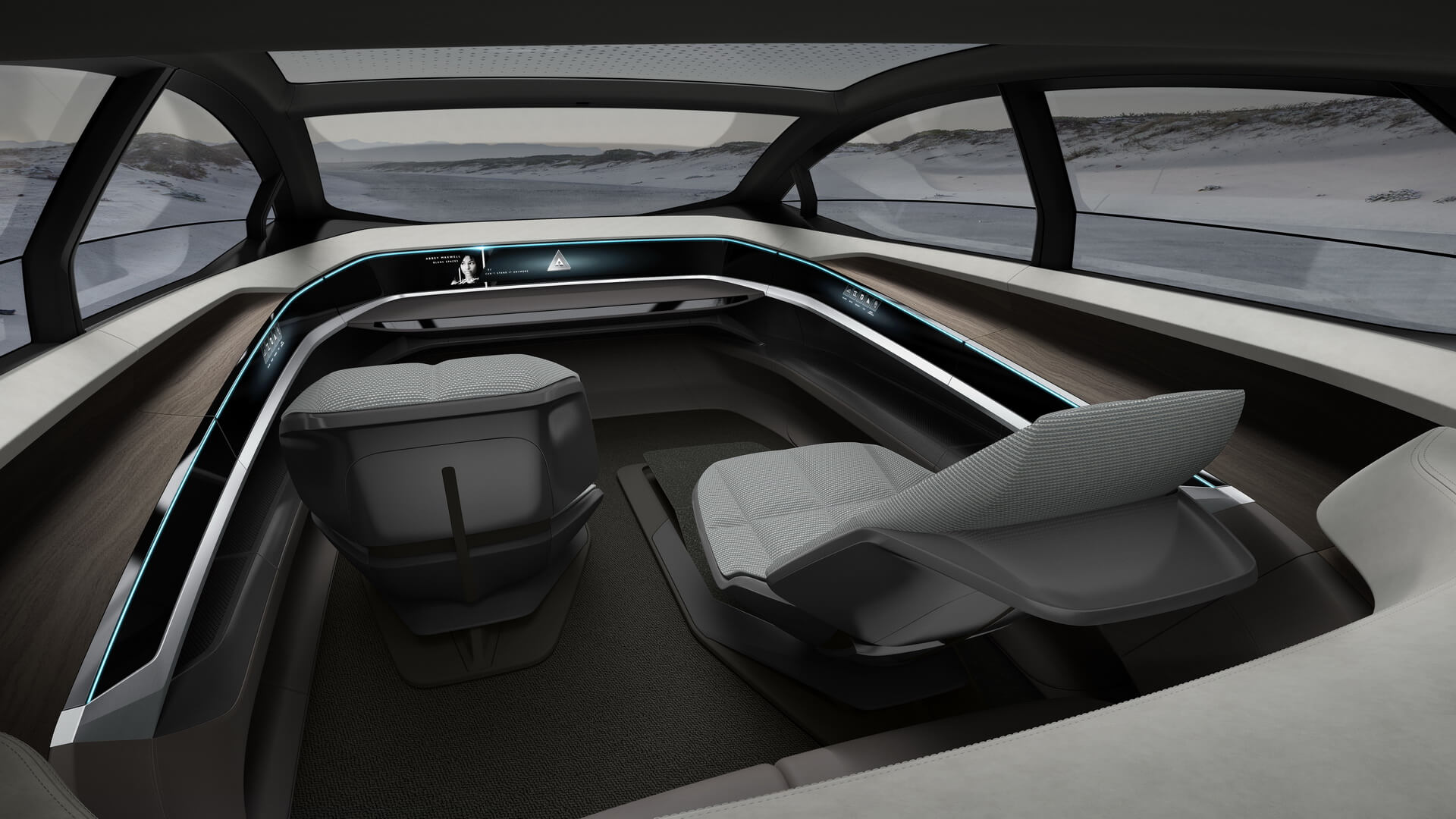 Интерьер салона Audi Aicon Интерьер салона Audi Aicon