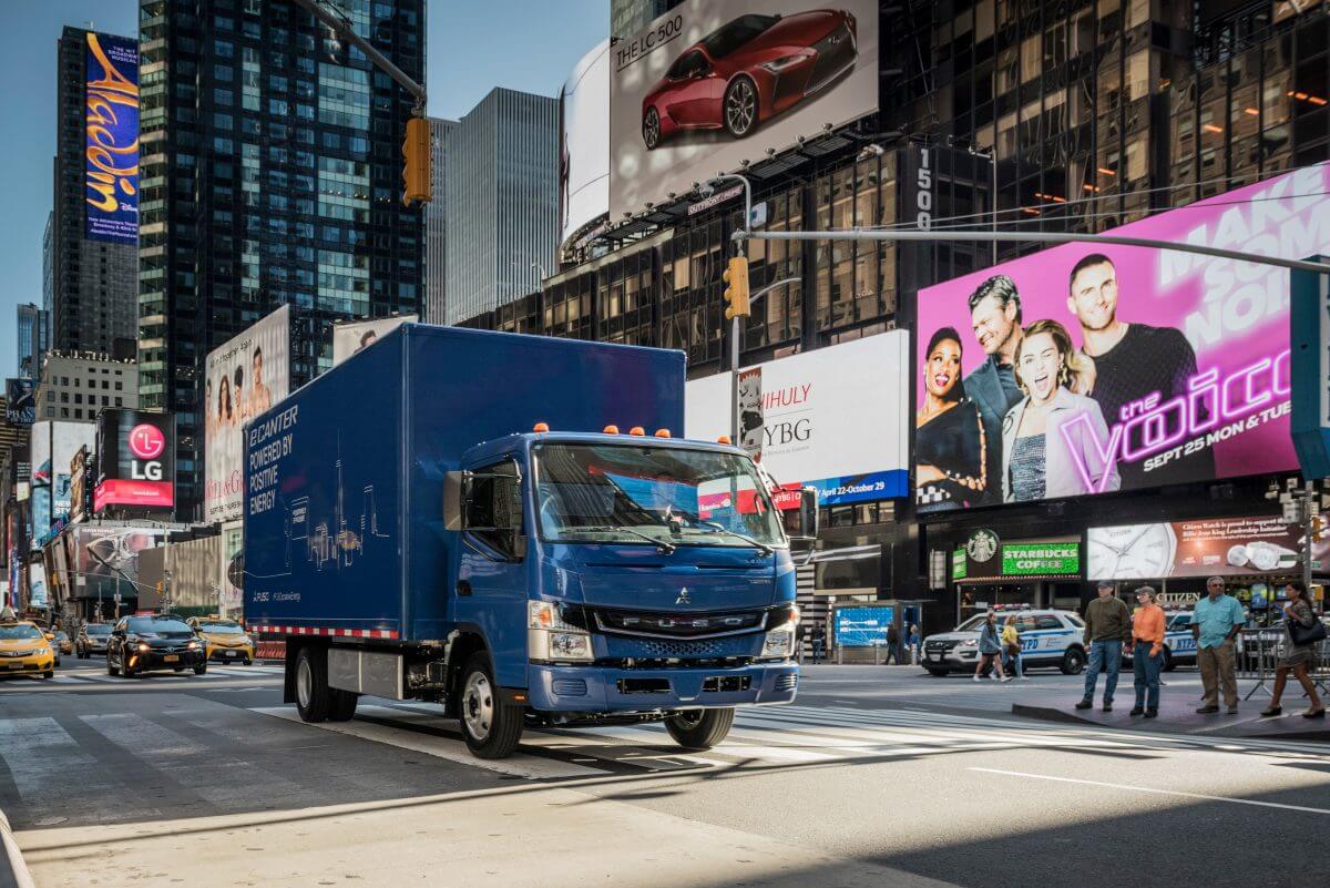 Электрогрузовик E-FUSO eCanter Электрогрузовик E-FUSO eCanter