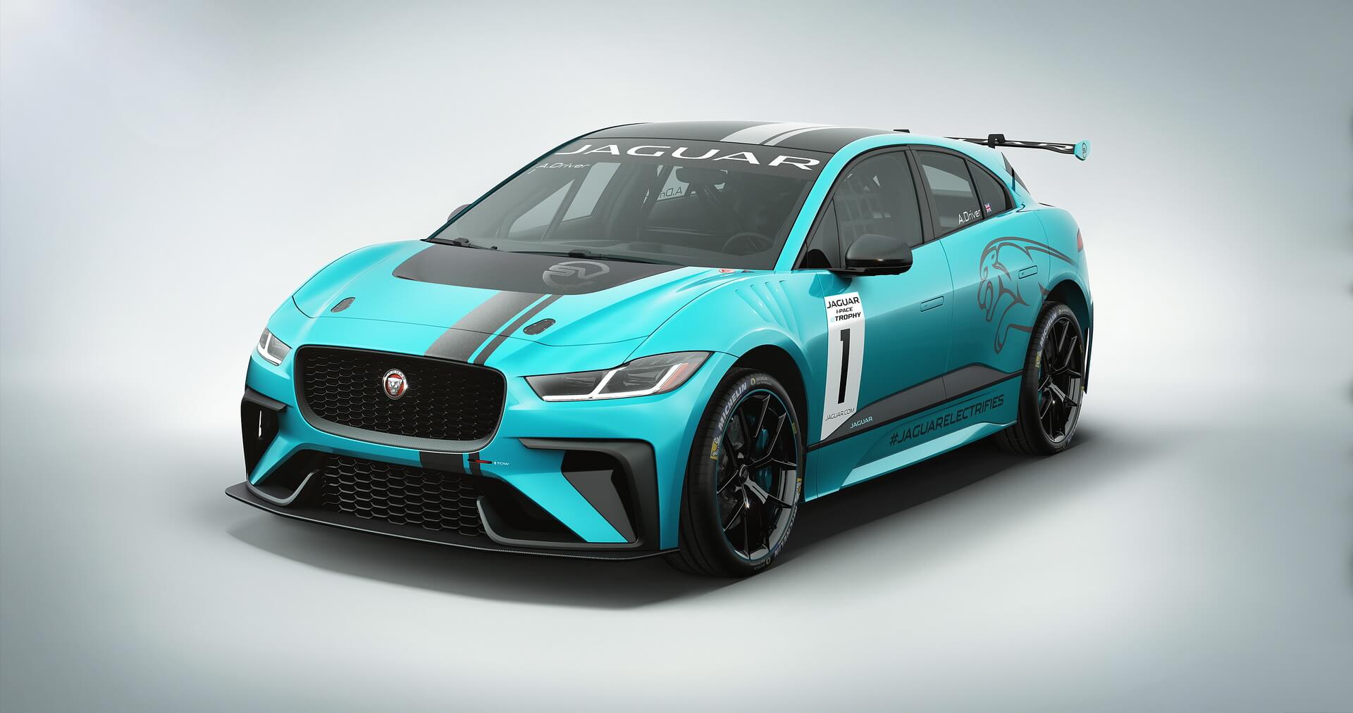 Гоночный Jaguar I-PACE Гоночный Jaguar I-PACE