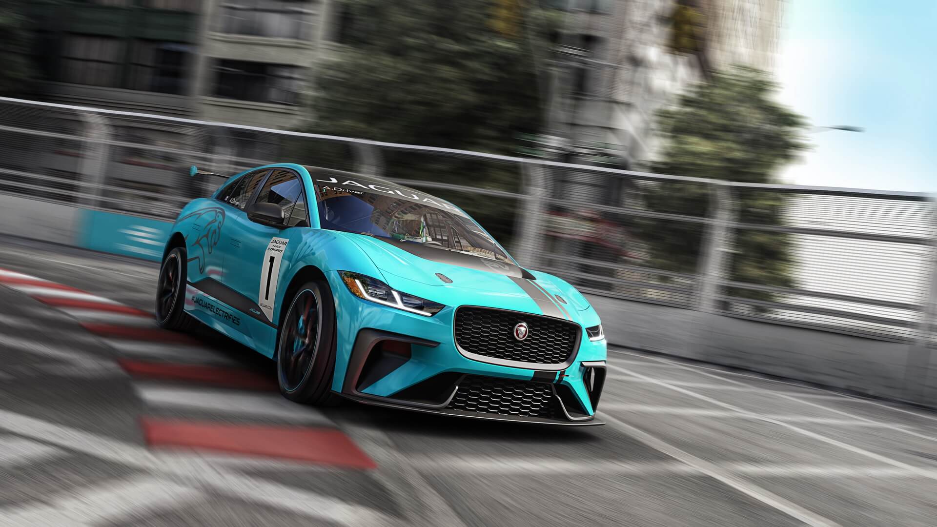 Гоночный Jaguar I-PACE — фото 3 Гоночный Jaguar I-PACE — фото 3