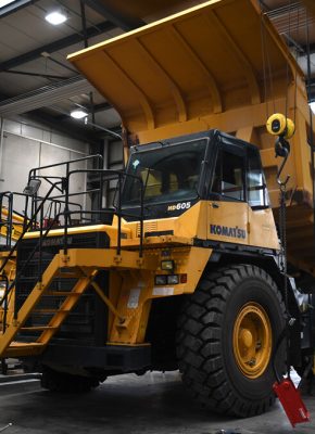 Komatsu E-Dumper Komatsu E-Dumper