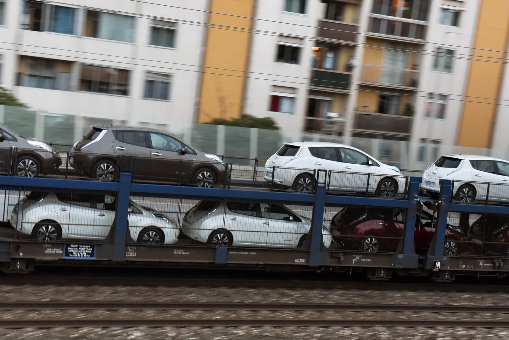 Транспортировка Nissan Leaf Транспортировка Nissan Leaf
