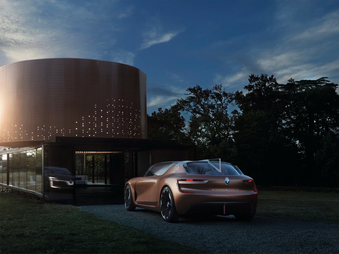 Электрический концепт умного дома Renault Symbioz Электрический концепт умного дома Renault Symbioz