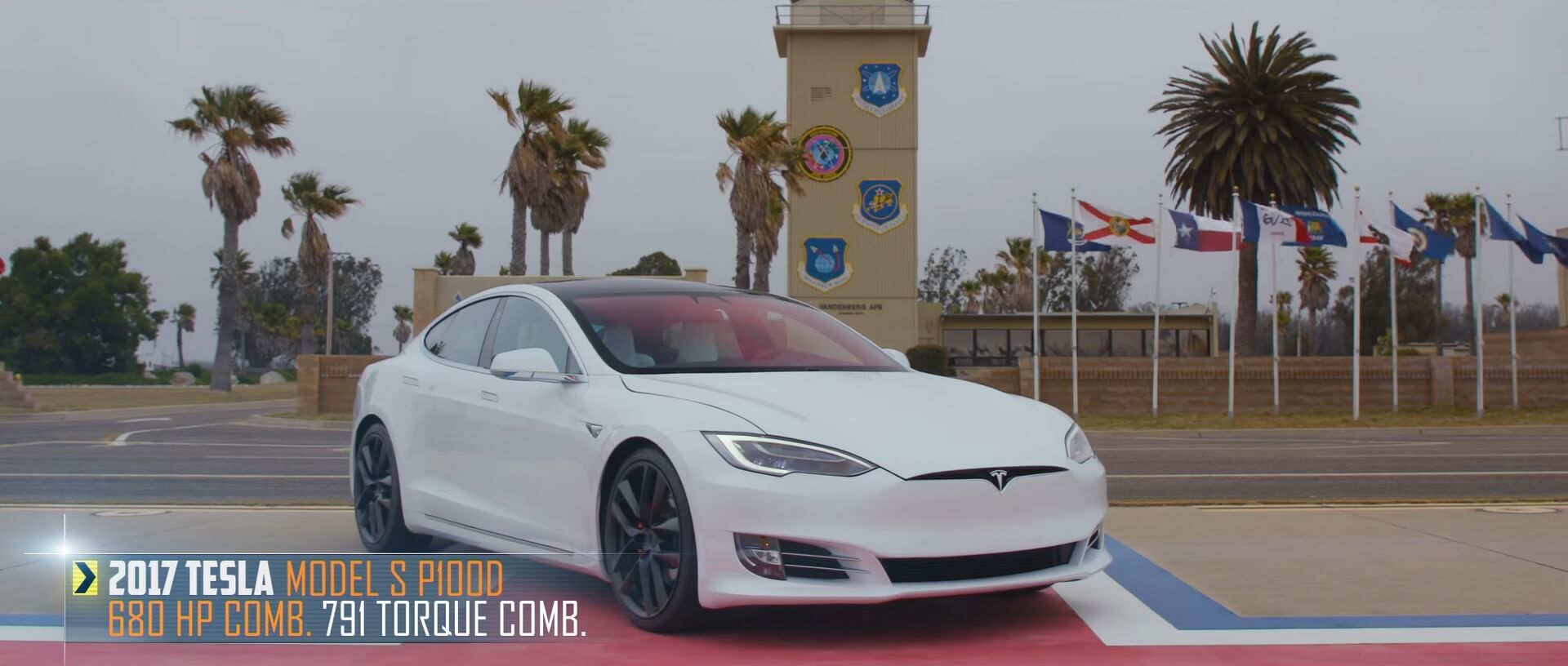 Tesla Model S P100D Ludicrous в «величайшей гонке в мире» Tesla Model S P100D Ludicrous в «величайшей гонке в мире»