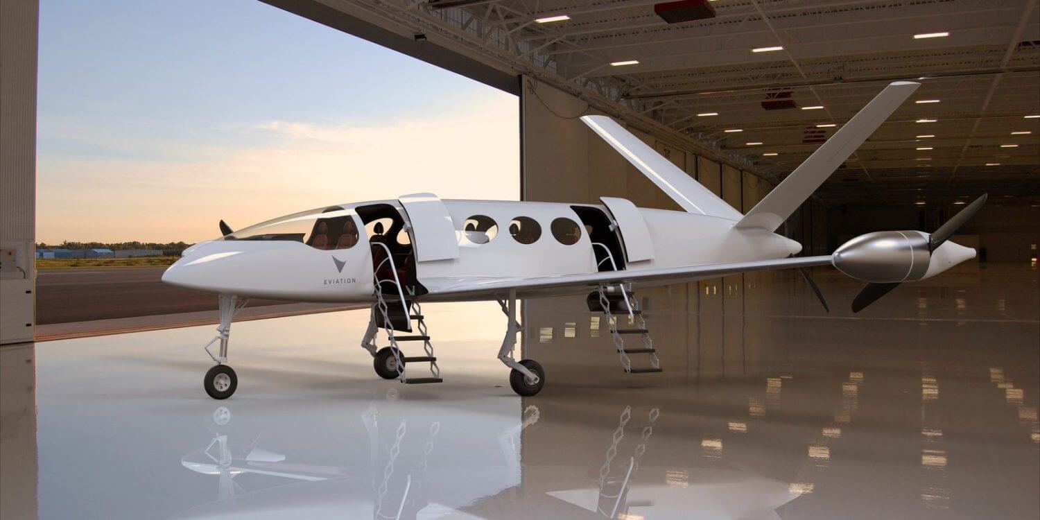 Электрический самолет Alice производства компании Eviation Aircraft Электрический самолет Alice производства компании Eviation Aircraft