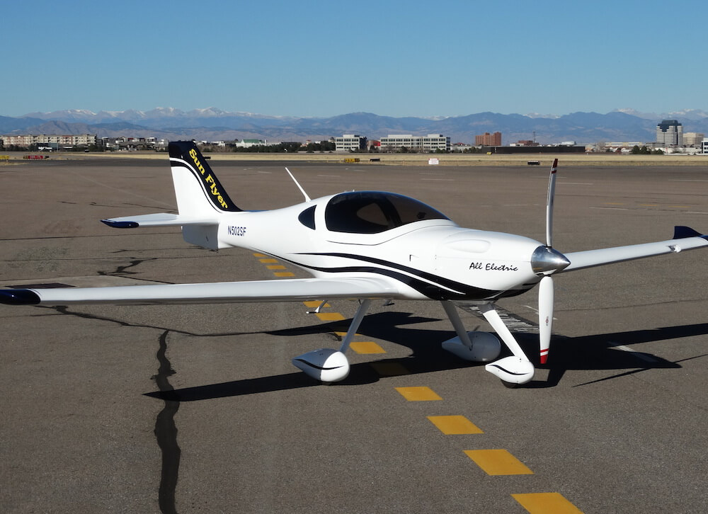 Электросамолёт Sun Flyer Электросамолёт Sun Flyer
