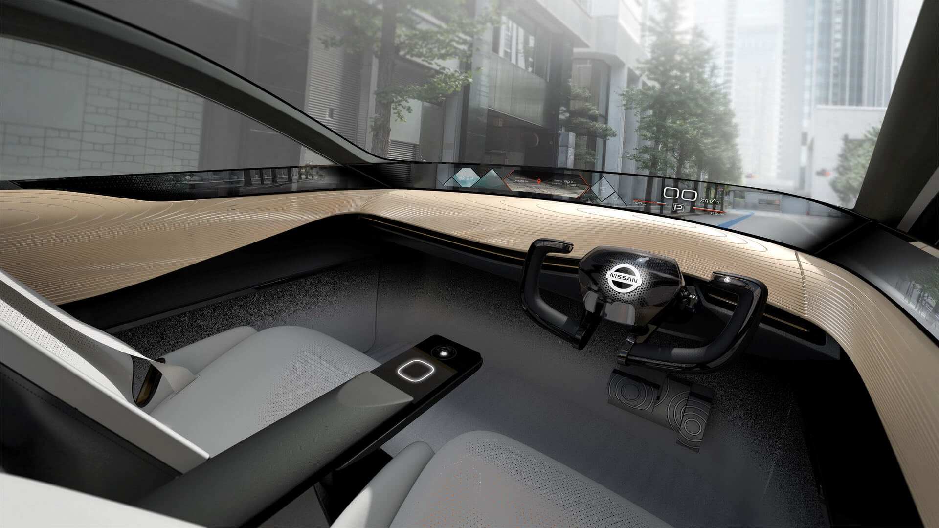 Передняя панель управления Nissan IMx Передняя панель управления Nissan IMx