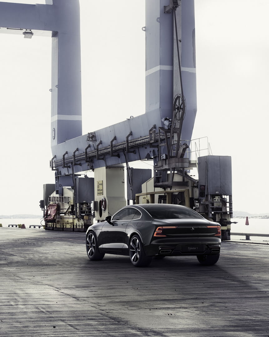 Гибридный автомобиль Polestar 1 Гибридный автомобиль Polestar 1