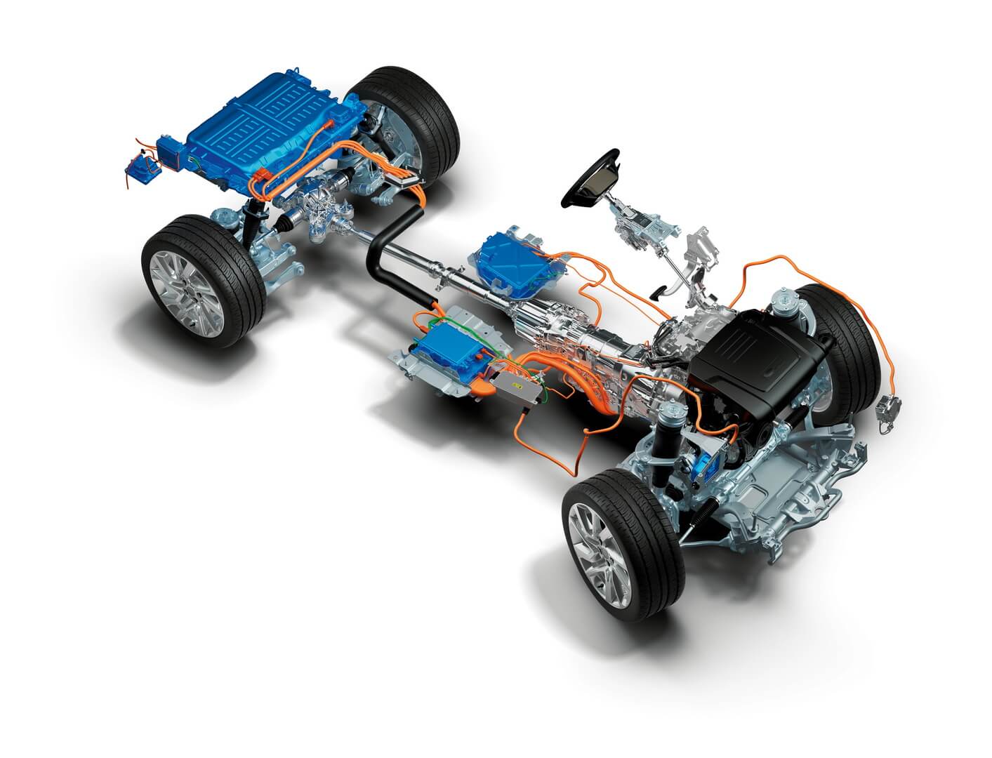 Шасси и силовой агрегат Range Rover Sport plug-in hybrid P400e Шасси и силовой агрегат Range Rover Sport plug-in hybrid P400e