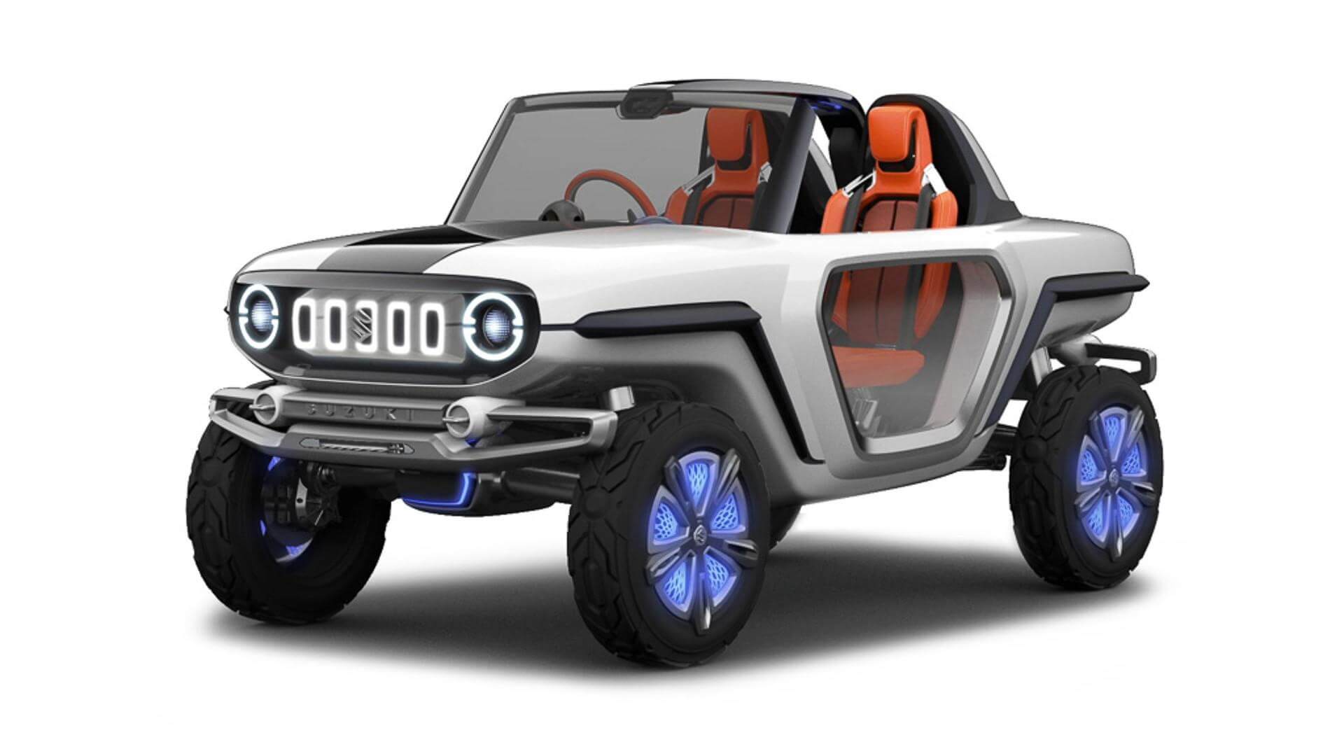 Концепт электромобиля Suzuki e-Survivor Концепт электромобиля Suzuki e-Survivor