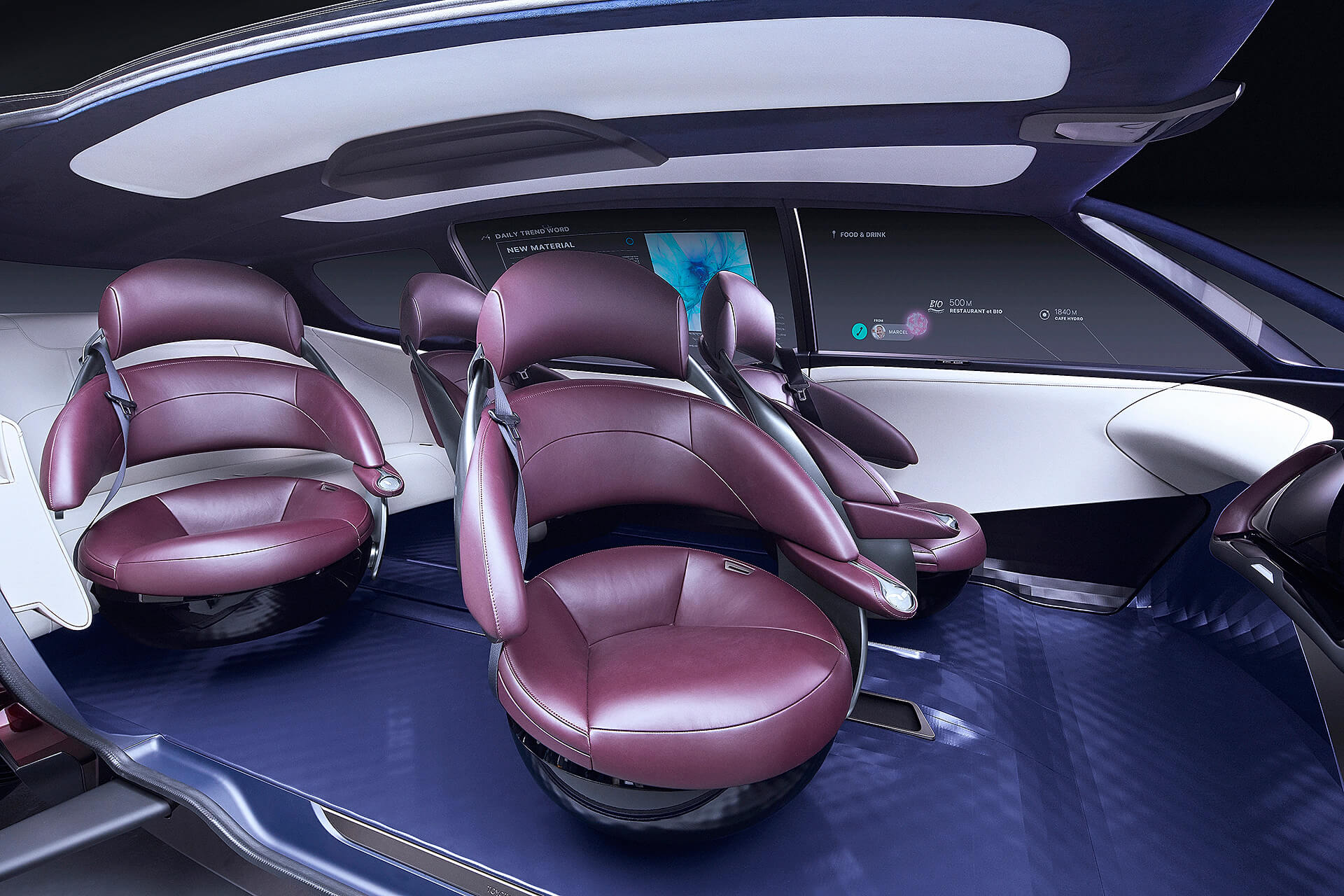 Салон Toyota «Fine-Comfort Ride» FCV Салон Toyota «Fine-Comfort Ride» FCV