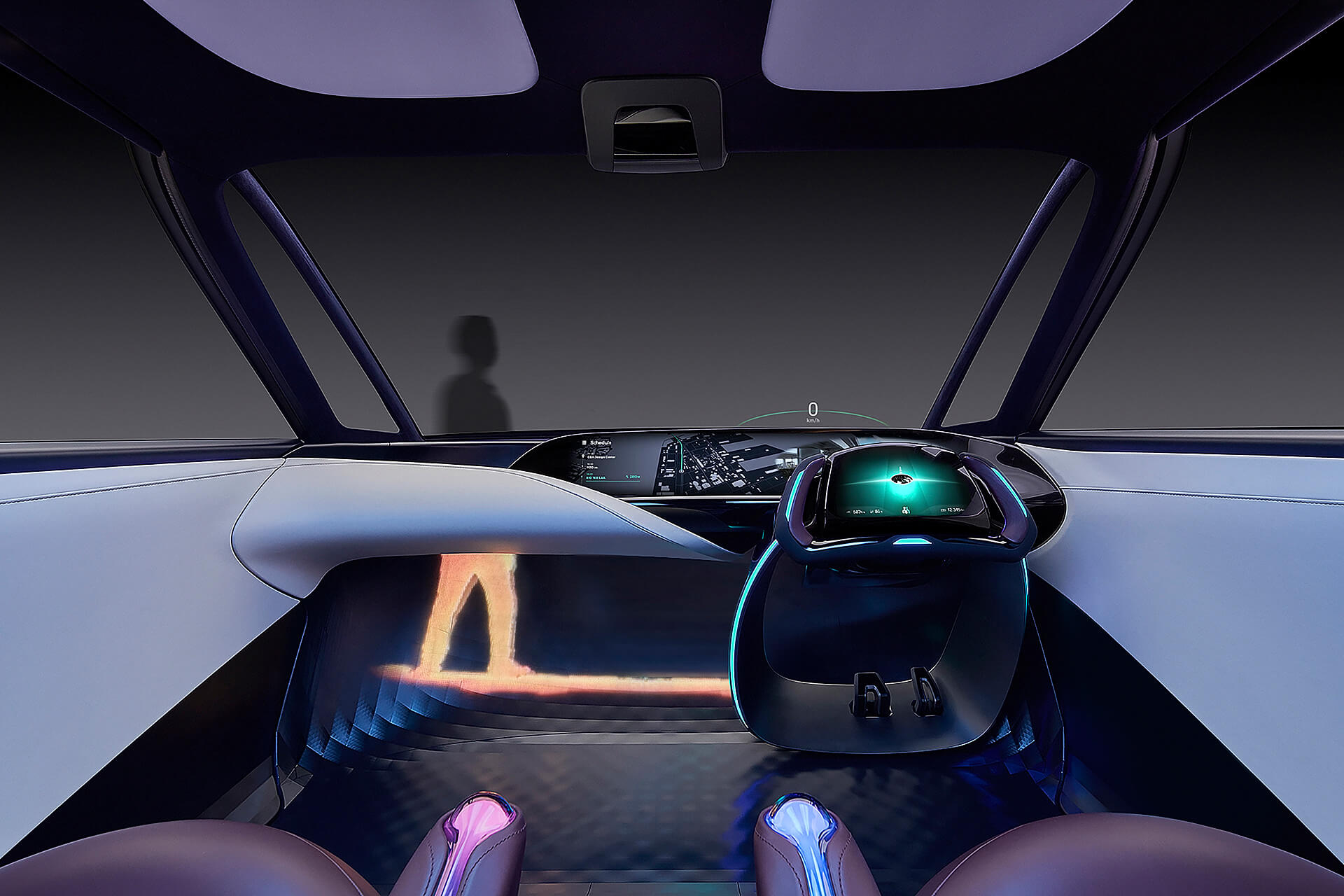 Интерьер Toyota «Fine-Comfort Ride» FCV Интерьер Toyota «Fine-Comfort Ride» FCV