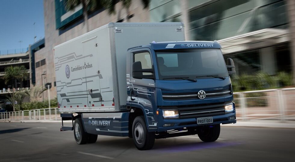 Электрический грузовик Volkswagen e-Delivery Электрический грузовик Volkswagen e-Delivery