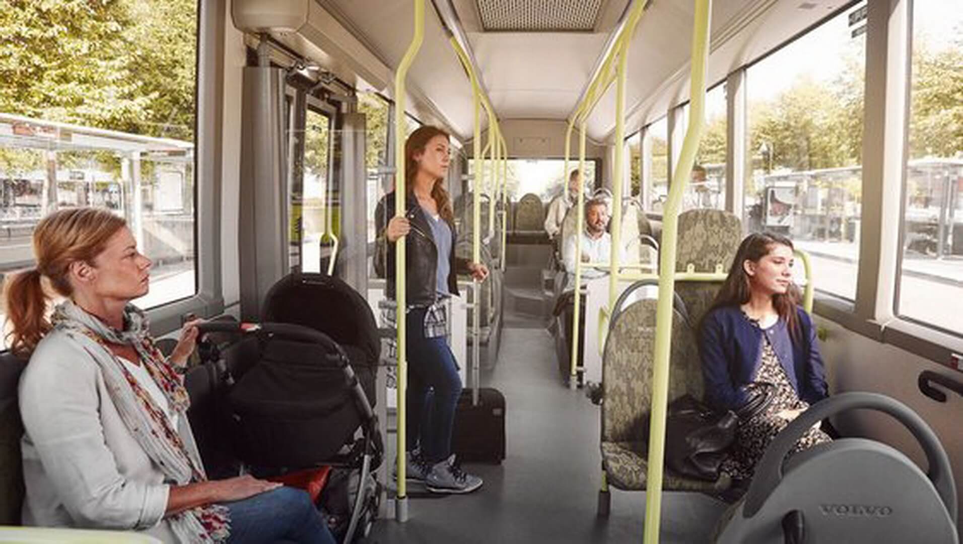 Салон Volvo 7900 Салон Volvo 7900