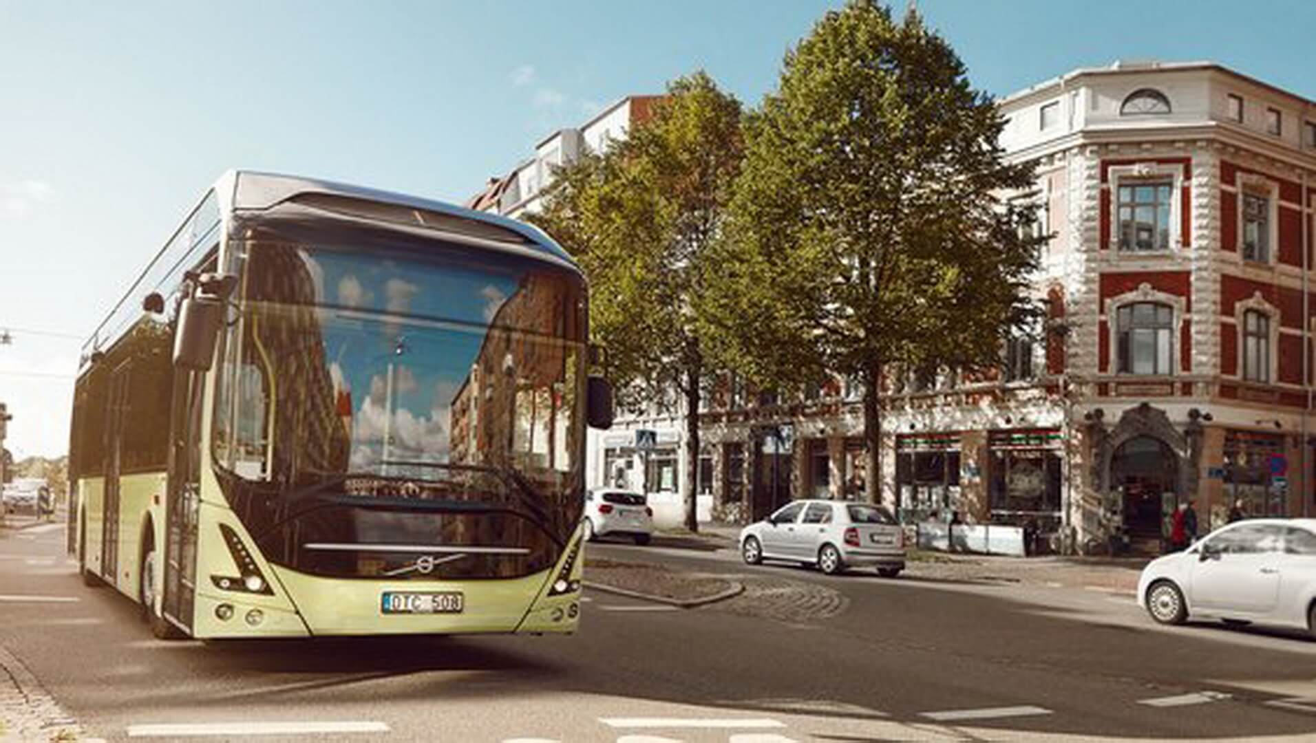 Электрический автобус Volvo 7900 Электрический автобус Volvo 7900