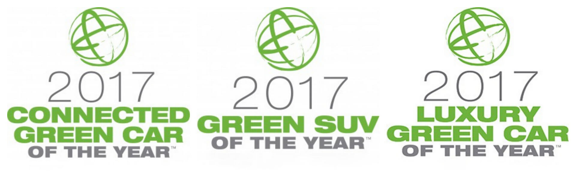 Премии «Green Car of the Year 2017»: «Connected Green Car», «Green SUV», «Luxury Green Car» Премии «Connected Green Car», «Green SUV», «Luxury Green Car»