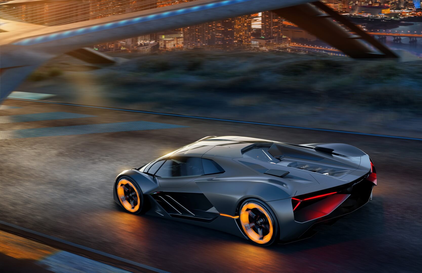 Электрический концепт-кар Lamborghini Terzo Millennio Электрический концепт-кар Lamborghini Terzo Millennio