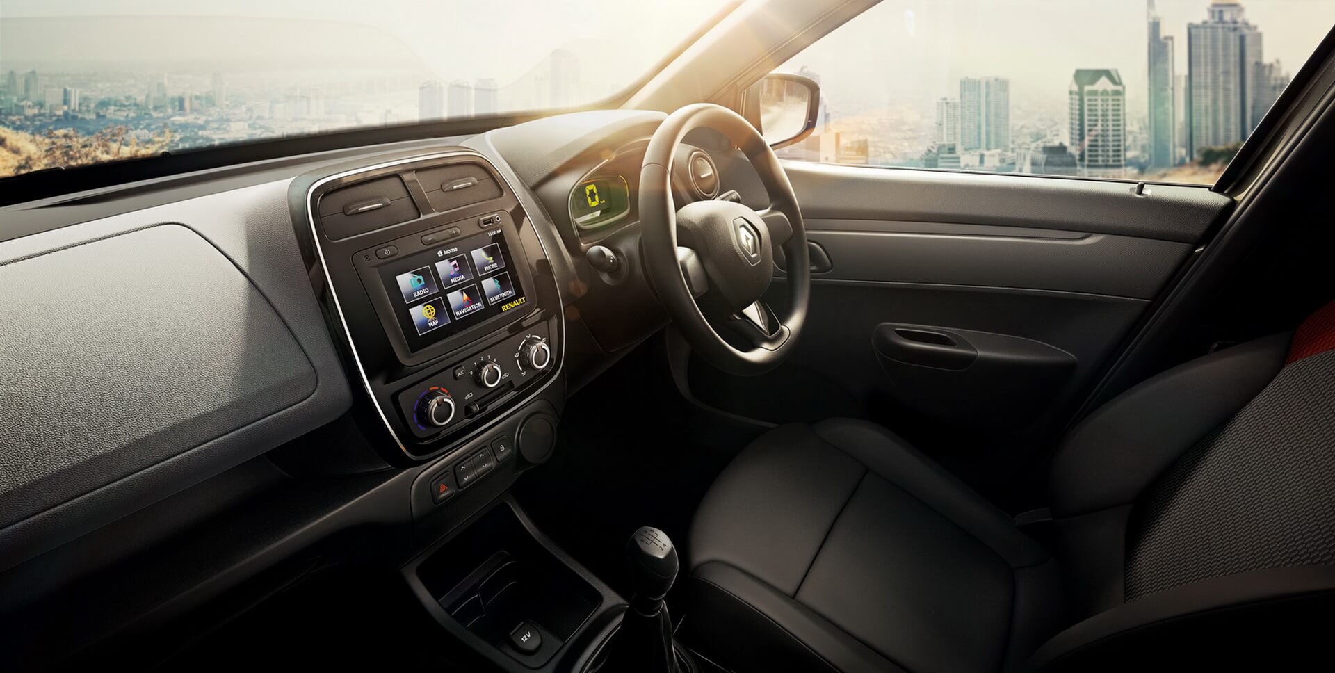 Салон Renault Kwid Салон Renault Kwid