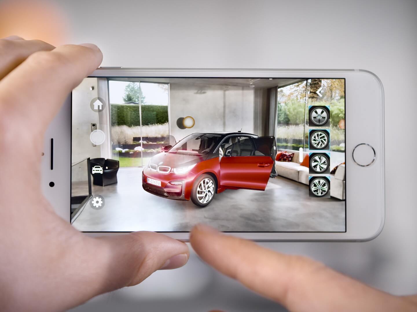 Приложение BMW i Visualiser для iOS Приложение BMW i Visualiser для iOS