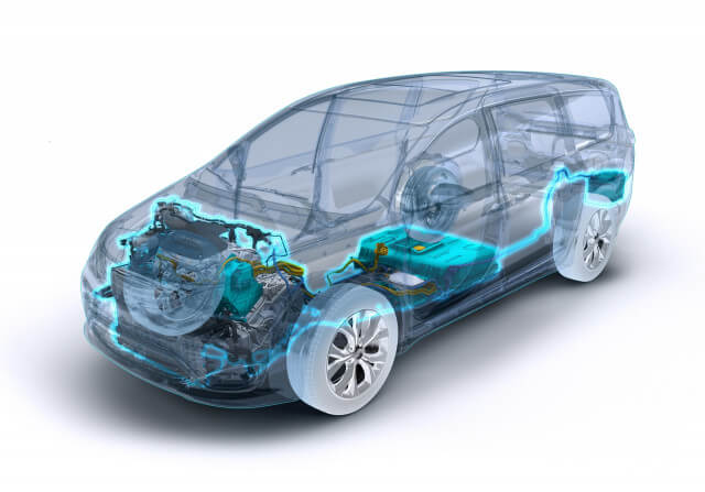 Силовая установка Chrysler Pacifica Hybrid Силовая установка Chrysler Pacifica Hybrid