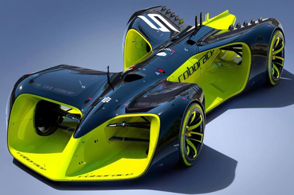 Болид беспилотных гонок Roborace Болид беспилотных гонок Roborace