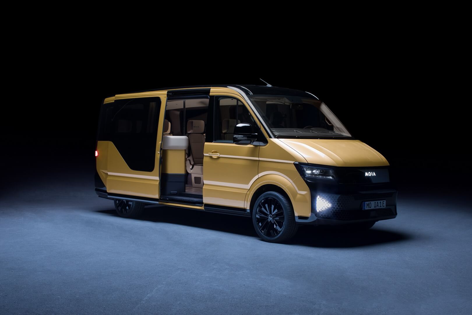 Модернизированный Volkswagen e-Crafter для сервиса MOIA Модернизированный Volkswagen e-Crafter для сервиса MOIA