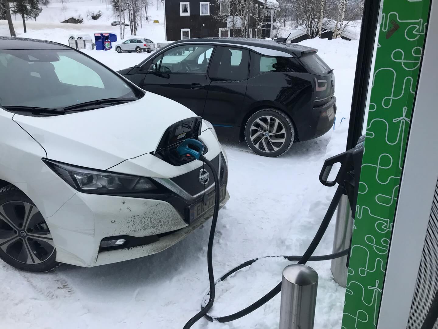 Быстрая зарядка Nissan Leaf 2018 Быстрая зарядка Nissan Leaf 2018