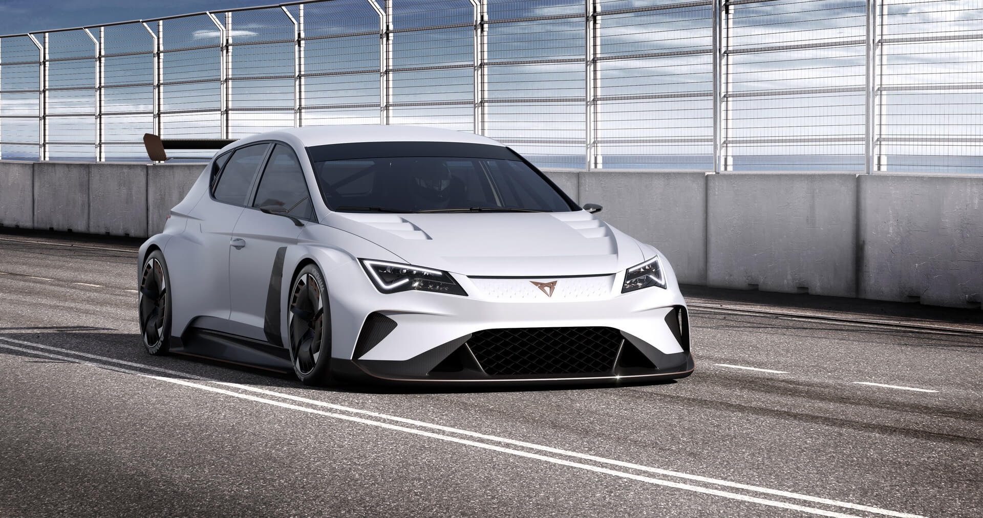 Электрический гоночный автомобиль Cupra e-Racer Электрический гоночный автомобиль Cupra e-Racer
